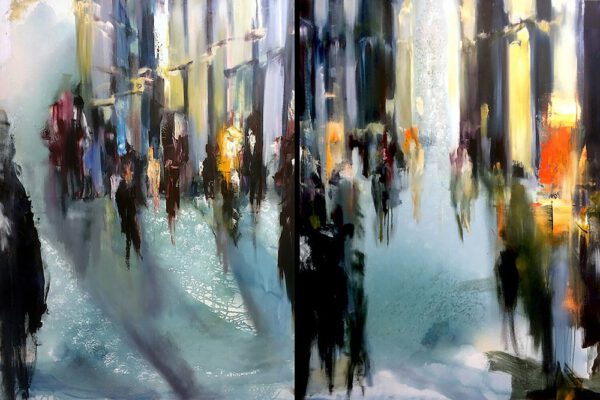 'Fenster im Schatten' Gemälde Robert Hettich